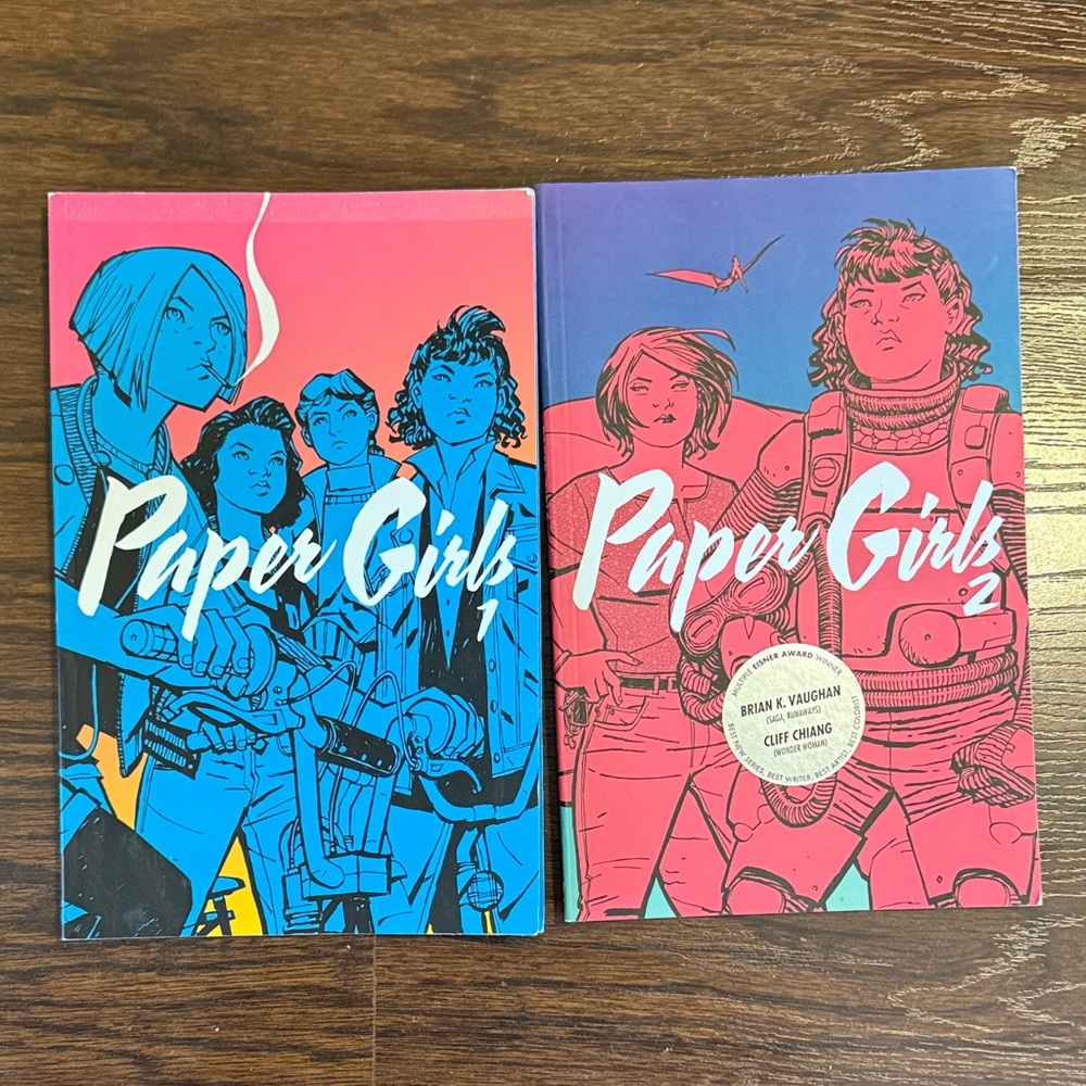 Paper Girls Graphic Novel Set - Volumes 1 & 2
